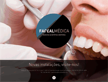 Tablet Screenshot of facealmedica.com